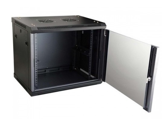 DDF 6u 9u Wall Mount Network Rack Cabinet , 19 Inch Server Rack Enclosure