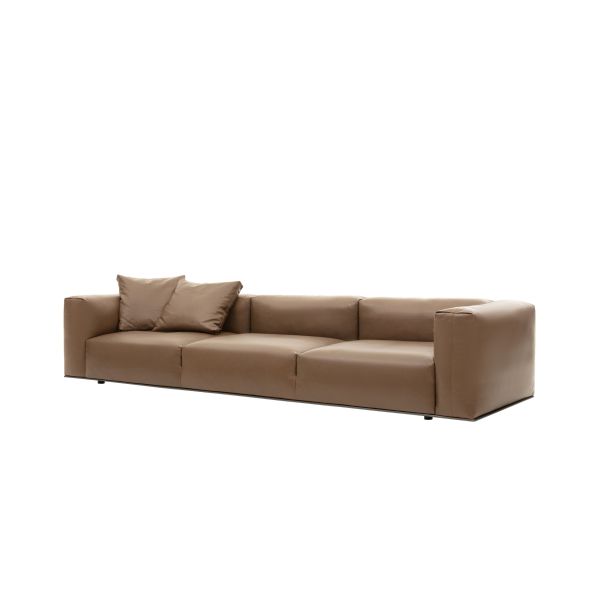 NEXTOP Hotel Room Fabric Leather 3 People Sofa Customised Luxury Hotel Furniture