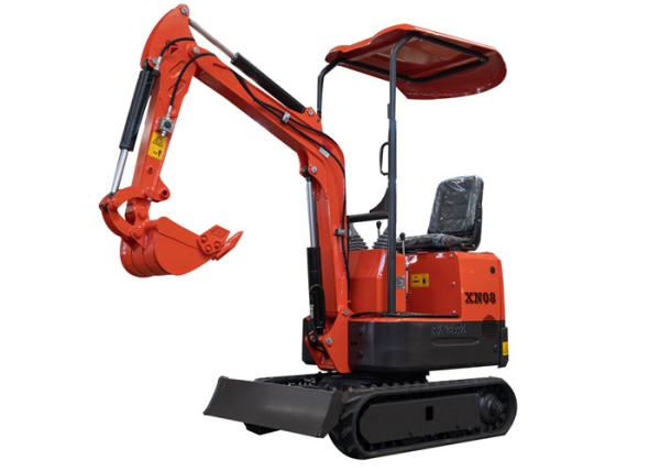 8.6KW Belparts 0,025 EUROS V de cbm XN08 Mini Excavator Bagger