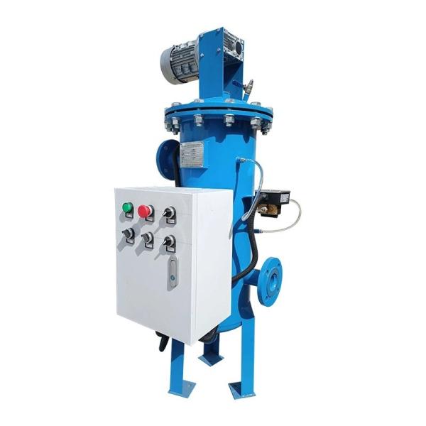 Filtro automático de autolimpeza de aço carbono para sistema de gotejamento em lojas de materiais de construção