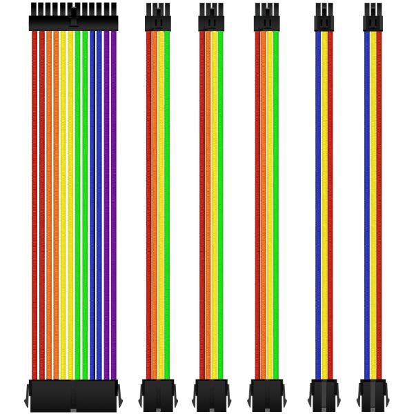 Power Cord Cable Extension  Rainbow   Foxconn Cutter Ethernet Crimping Tools Speaker Fast Charging  Stripping  wholesale