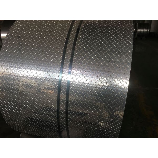 Polished Aluminium Checker Plate Commercial Grade 5052 Aluminum Sheet