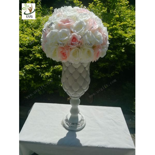 UVG various sizes half roses and hydrangea flower balls for wedding table centerpieces decoration FRS02
