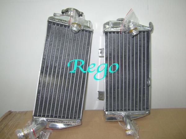 High Efficiency Aluminum Motorcycle Radiator , Universal Motorcycle Radiator