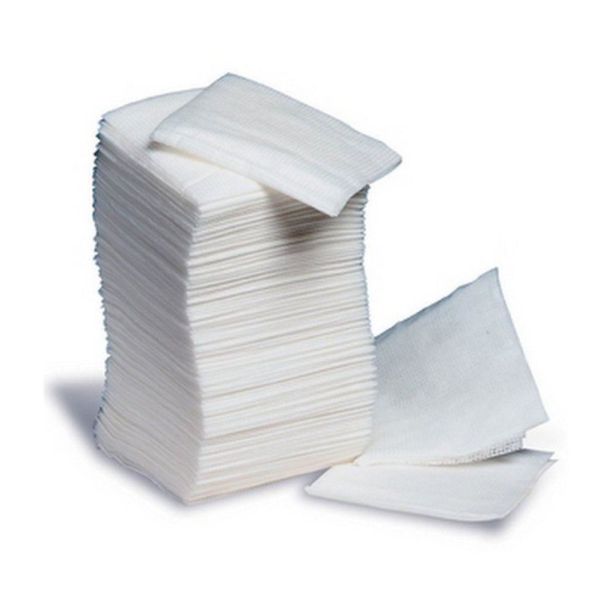 Оптовая продажа медицинского 100% хлопка Стерильная или не стерильная 2′ ′ /3′ ′ /4′ ′ - 8/12/16ply Газные пробирки белые повязки