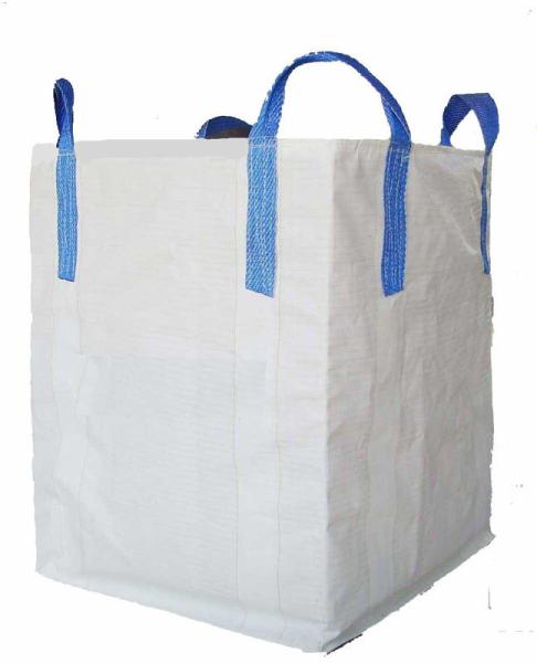 Open Top Flat Bottom Woven Polypropylene Bags 100kg - 2000kgs Loading Weight