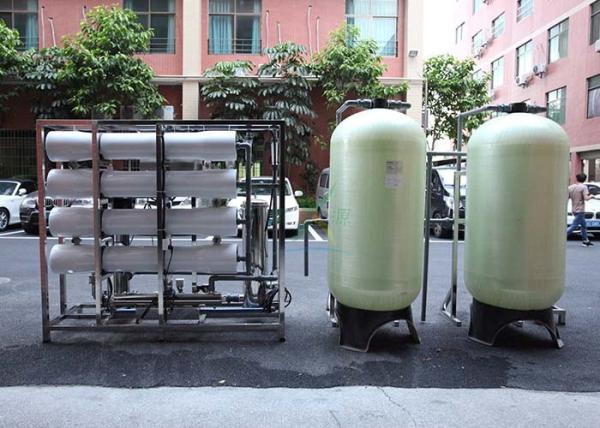 Borehole Salty Water Purifying RO System Plant Purification Machine For Drinking 4000LPH