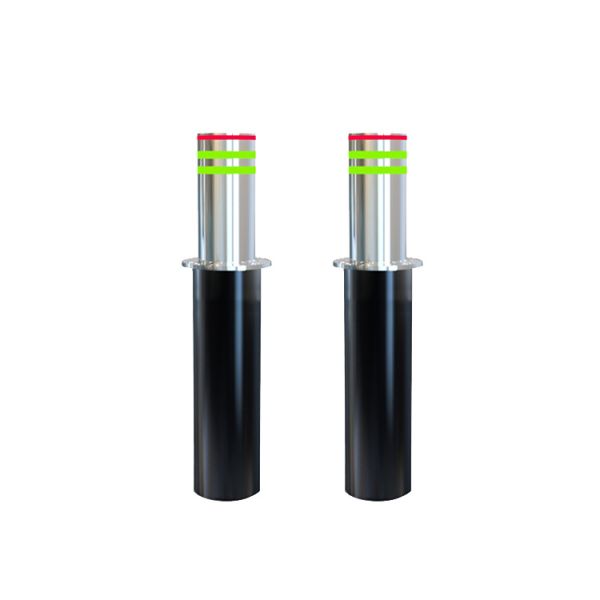 60dB Low Noise 304 Stainless Steel 3.7KW System Dynamic Power Automatic Rising Bollards for Driveway Security