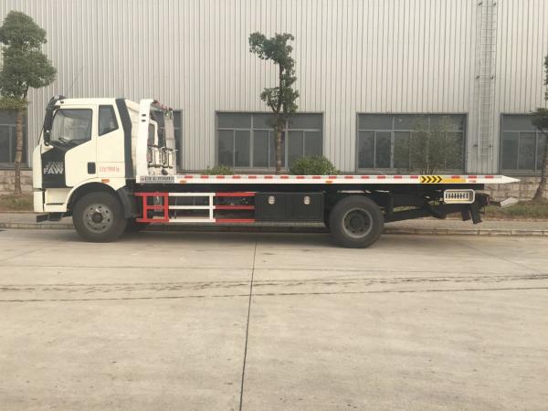 FAW 8ton 9ton 10ton Breakdown Recovery Truck Flatbed Rescue Wrecker Towing Truck