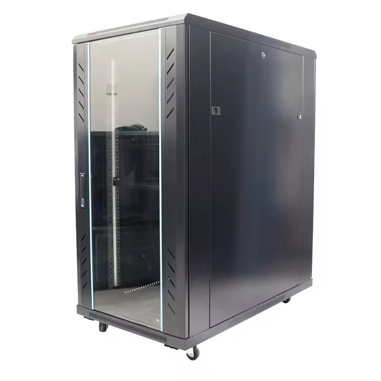 18U 800*800*1000mm Data Center Server Rack with 2.0mm Thickness and Tempered Glass Door