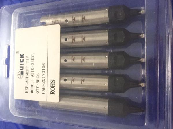 Quick Soldering Robot Tip 910, 911, 911B, 911G Series Quick Hand Solder Tips 200, 300, 500, 500D Series