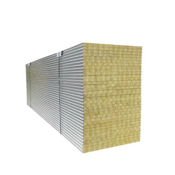 HUAAO Clean Room Wall Construction Dust Proof Thermal Insulated Rockwool Panel