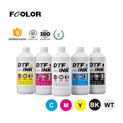 Waterproof 1000ML DTF White Pigment Ink for Epson XP600 I3200 DX5 L1800 L805