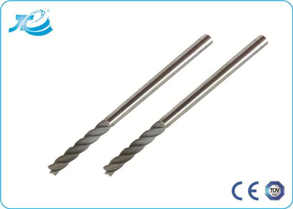 Micro Grain Carbide Material Solid Carbide End Mill with 45 Helix
