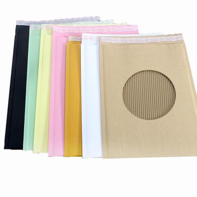 Corrugated Paper Padded Mailer Anti Static Kraft Padded Envelopes Tear Resistant
