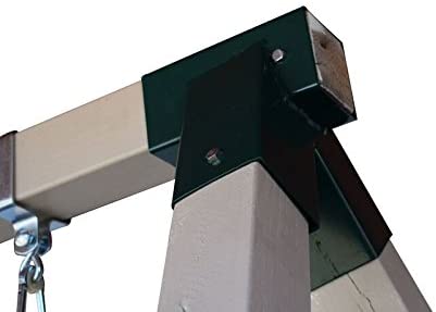 Зелёный свинг набор скобки тяжеловесная сталь А-рамка оборудование с деревянными винтами стиральные машины