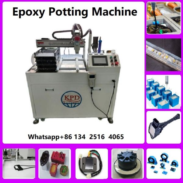 Ab Glue Dispenser Epoxy Application Machine 2 Components Metering Mixing Dispensing System for wheel sensor