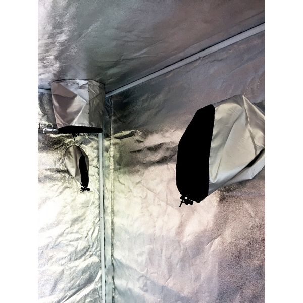 140*140*200cm 55*55*78 Inch Indoor Greenhouse Tent 1680D Oxford Cloth