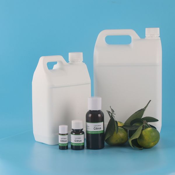 Aceites aromáticos de frutas orgánicas Aceites esenciales de fragancias cítricas para el cuidado de la piel