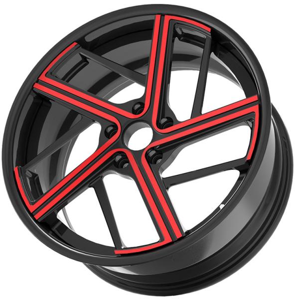 2-piece forged 5x112 deep dish concave alloy aftermarket wheels for Auid A8 5x112