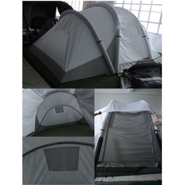 TPU столбик Надувные палаточки для кемпинга на открытом воздухе Надувные воздушные купола палатка водонепроницаемая покрытая полиэстер