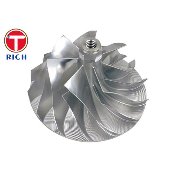 Machining Parts CNC Five-Axis Finely Carved Aluminum Alloy Impeller Micro Parts