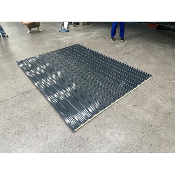 Casa de luz solar Techo sombrilla de lluvia paneles de sándwich de poliuretano