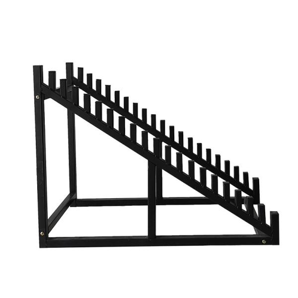 Custom 20pcs Steel Sample Board Waterfall Display Stand For Ceramic Tile