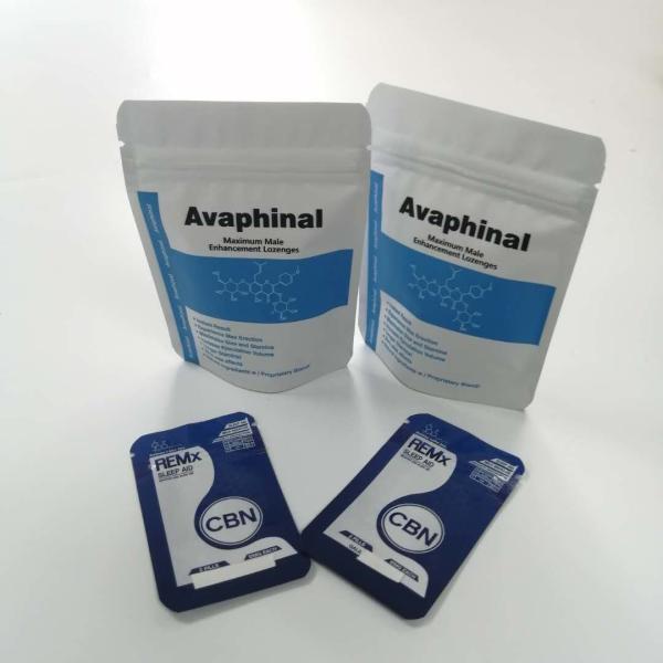 Lose weight health Pill Packaging Smell Proof aluminum foil empty tea bag for Seed Powder Sample