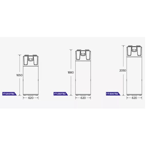 Высокоэффективные водонагреватели с тепловым насосом 200L/250L/300L R290 для устойчивых домов