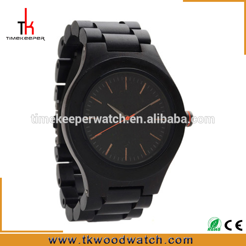 Amazon Hot selling China Factory price Japan movement wood grain watch