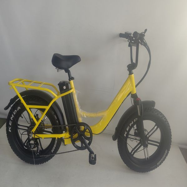 26 Inch Fat 4.0 Tire 48V 750W 45KM/H 21AH Electric Beach Cruiser Bike with LCD Display