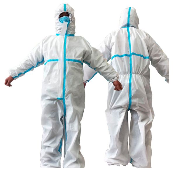 Soft Texture Medical Isolation Clothing Waterproof And Well Breathable