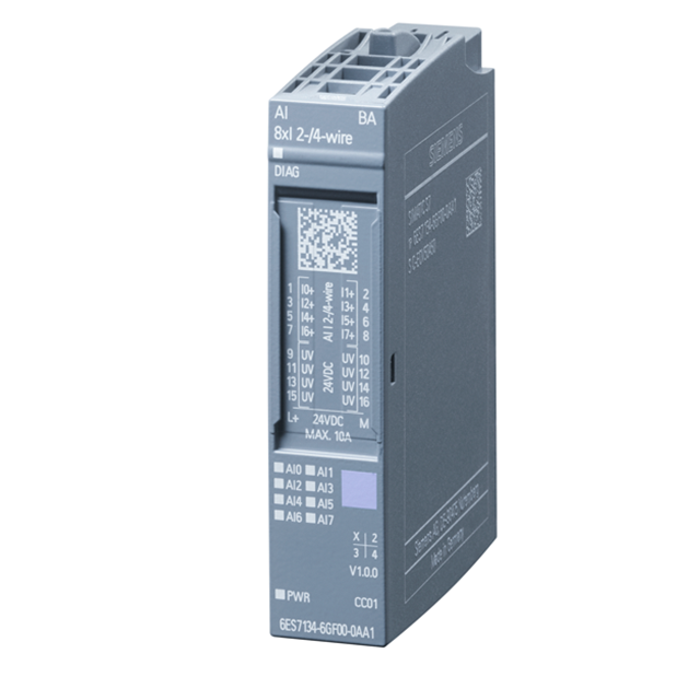 Original Siemens SIMATIC ET 200SP 6ES7134-6GF00-0AA1 AI 8XI 2-/4-WIRE BASIC Fast Shipping