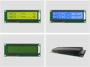LCD 16x2 Alphanumeric Display 16 PIN Flexible LCD Modules With Multi Color