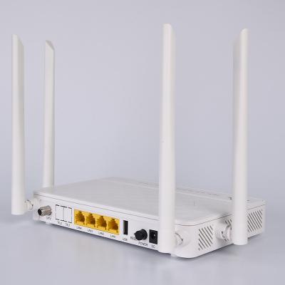 Módulo EPON ONU de Fiber Network Terminal do modelo da ponte do router 2GE