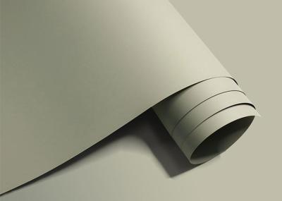 Folha de PVC de cor sólida Super Matte Beige para decoração de portas de móveis