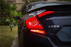 Honda Civic 2017 2018 2019 luzes da cauda do carro do diodo emissor de luz do