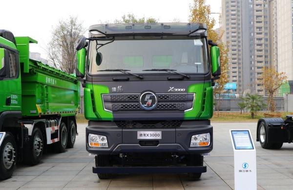Shacman 12 roues 30 mètres cubes 40 tonnes 8x4 X3000 nouveau camion de décharge d'occasion 351 - 450 ch