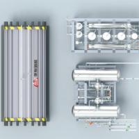 Électrolyse par générateur d'hydrogène jusqu'à 99,999% de pureté de sortie