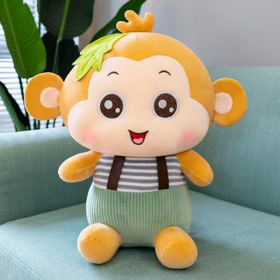 Algodão lavável dos PP da mão que enche a boneca do macaco do luxuoso