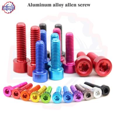 Metric Hex Socket Customized 7075 6061 Alloy Allen Bolt DIN912 M6 M8 M16 Steel Screw
