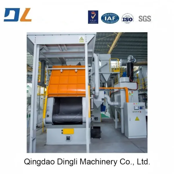 Rubber Tumble Belt Automatic Shot Blasting Machine-Faster, Cleaner Parts