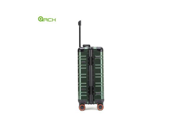 19.5 Aluminium Travel Hard Sided Luggage with Double Spinner Wheels
