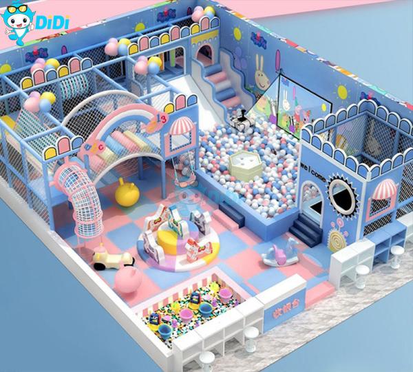 Large Play Area Indoor Mall With Playground Amusement Park Facilities