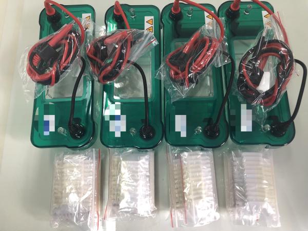 Small Size Agarose Gel Electrophoresis Equipment ~150ml Buffer Volume Jy-spat