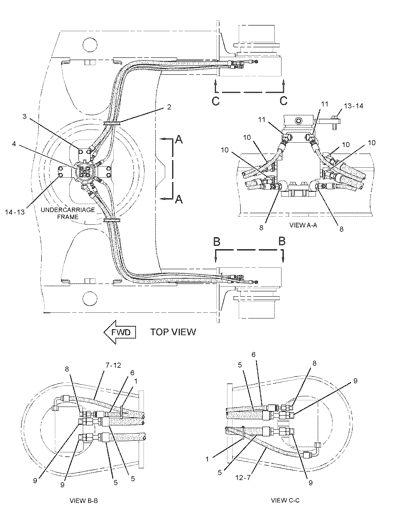 2666942 266-6942 Pompes hydrauliques principales Excavateur Pompes hydrauliques pour 304C CR 305D CR