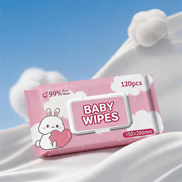 Baby Wipes 120pcs/Bag | Ultra-Soft Gentle Cleansing for Newborn & Sensitive Skin