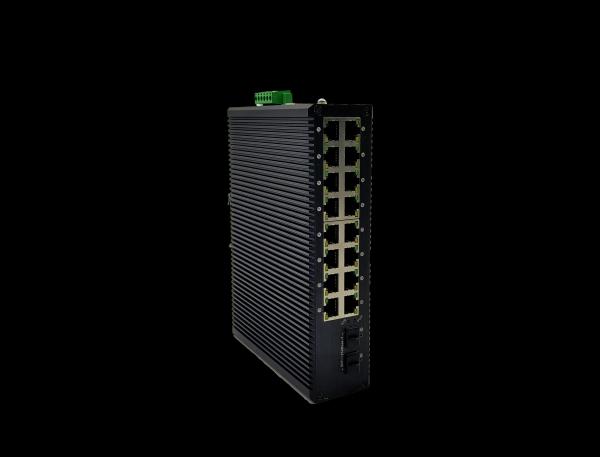 16+2F Gigabit Network Managed Industrial Ethernet Switch