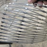 Flexible 304 316 Metal Rope Mesh for Stair Railing and Protection Animal Zoo Mesh Avaiy